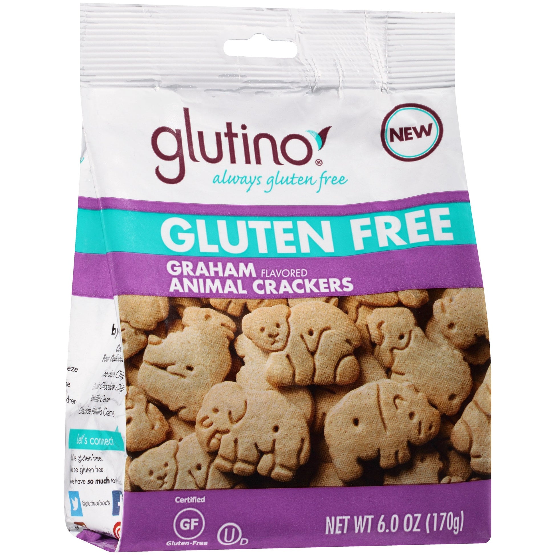 Glutino Original Graham Animal Cracker Glutino; 6 Ounces; 6 Per Case - High Mart Wholesale