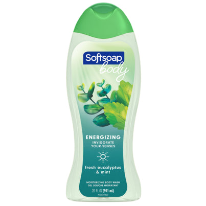 Softsoap Body Wash Eucalyptus & Mint; 20 Fluid Ounce; 4 Per Case