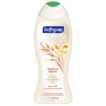 Softsoap Body Wash Oat Milk Gentle; 20 Ounces; 4 Per Case