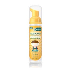 Band Aid Antiseptic Cleansing Foam Kids; 2.3 Fluid Ounces; 6 Per Box; 4 Per Case - High Mart Wholesale