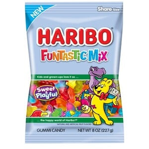 Haribo Confectionery Funtastic Mix; 8 Ounces; 10 Per Case - High Mart Wholesale