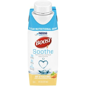 Boost Smoothie Peach Mint; 8 Fluid Ounce; 24 Per Case - High Mart Wholesale