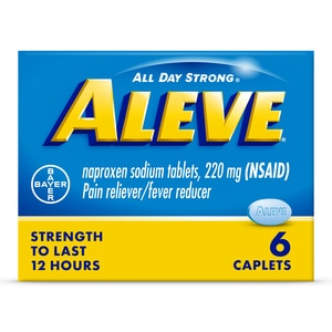 Aleve Caplets Blister 6 Count; 6 Each; 1 Per Box; 6 Per Case