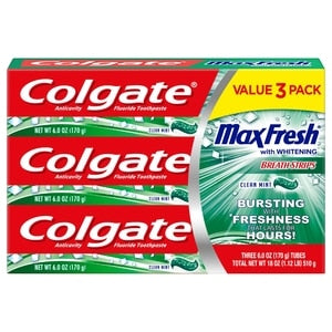 Colgate Max Fresh Toothpaste Clean Mint; 18.9 Ounces; 6 Per Case - High Mart Wholesale