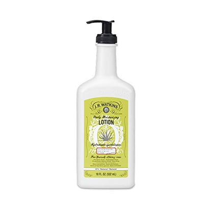 Atkins Jr Watkins Aloe and Green Tea Daily Moisturizing Lotion, 18 Ounce
