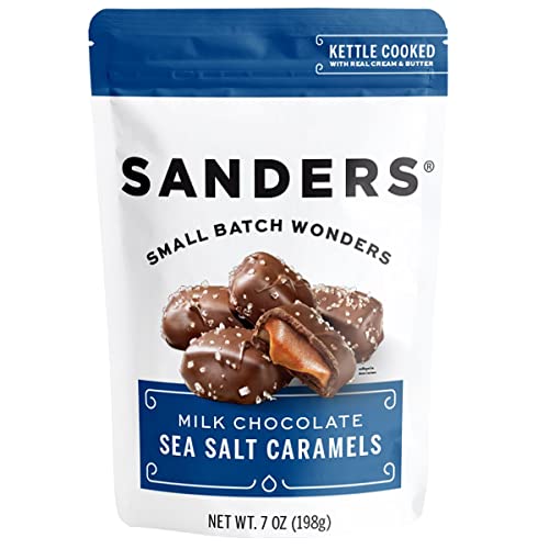 Sanders Milk Chocolate Sea Salt Caramel; 7 Ounces; 6 Per Case