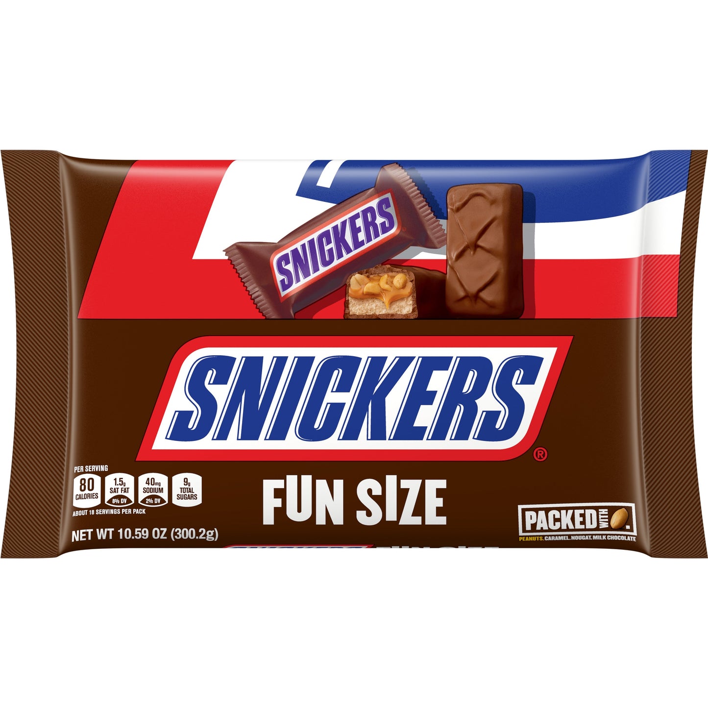 Snickers Fun Size; 10.59 Ounces; 24 Per Case