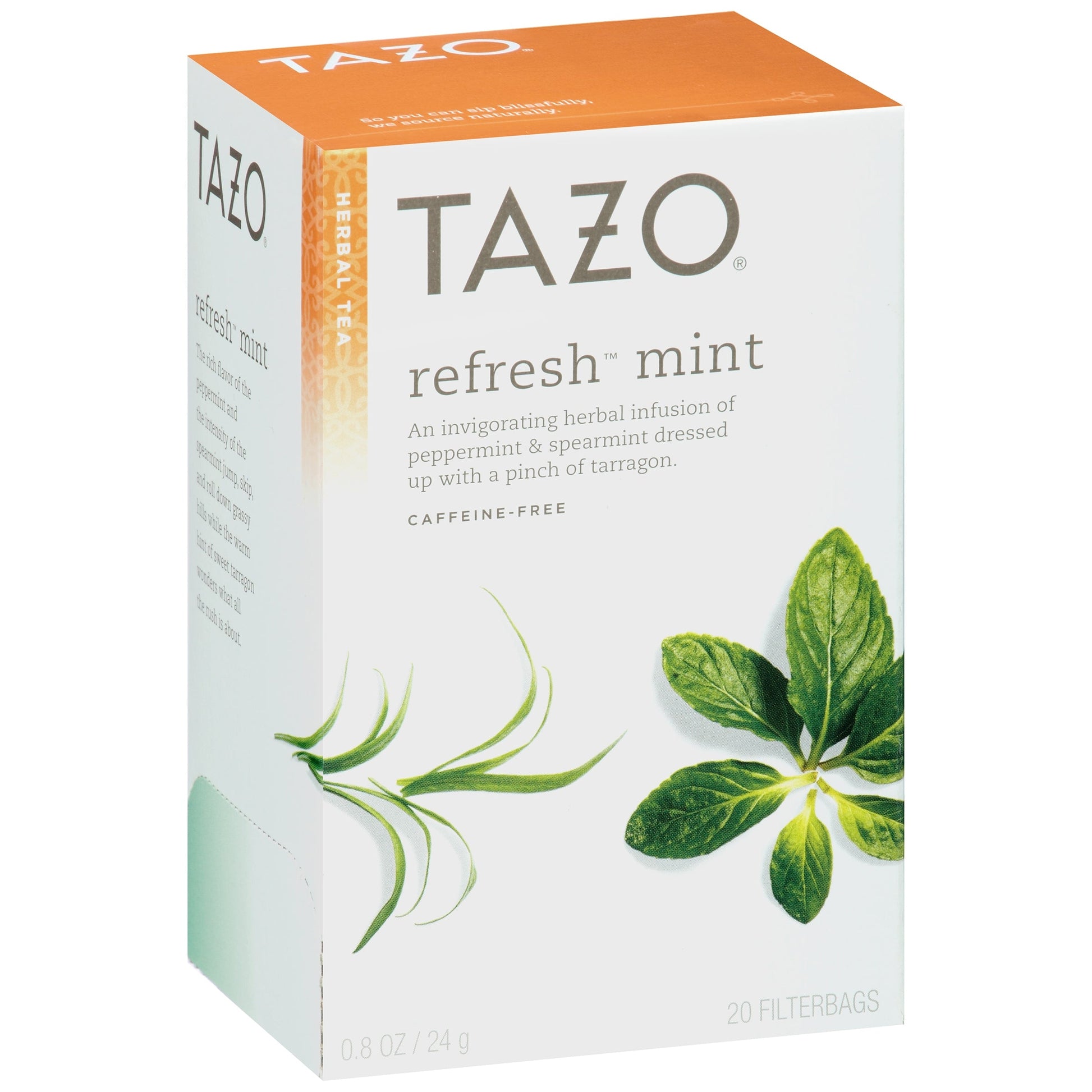 Tazo Tea Refresh Mint; 20 Count; 6 Per Case - High Mart Wholesale