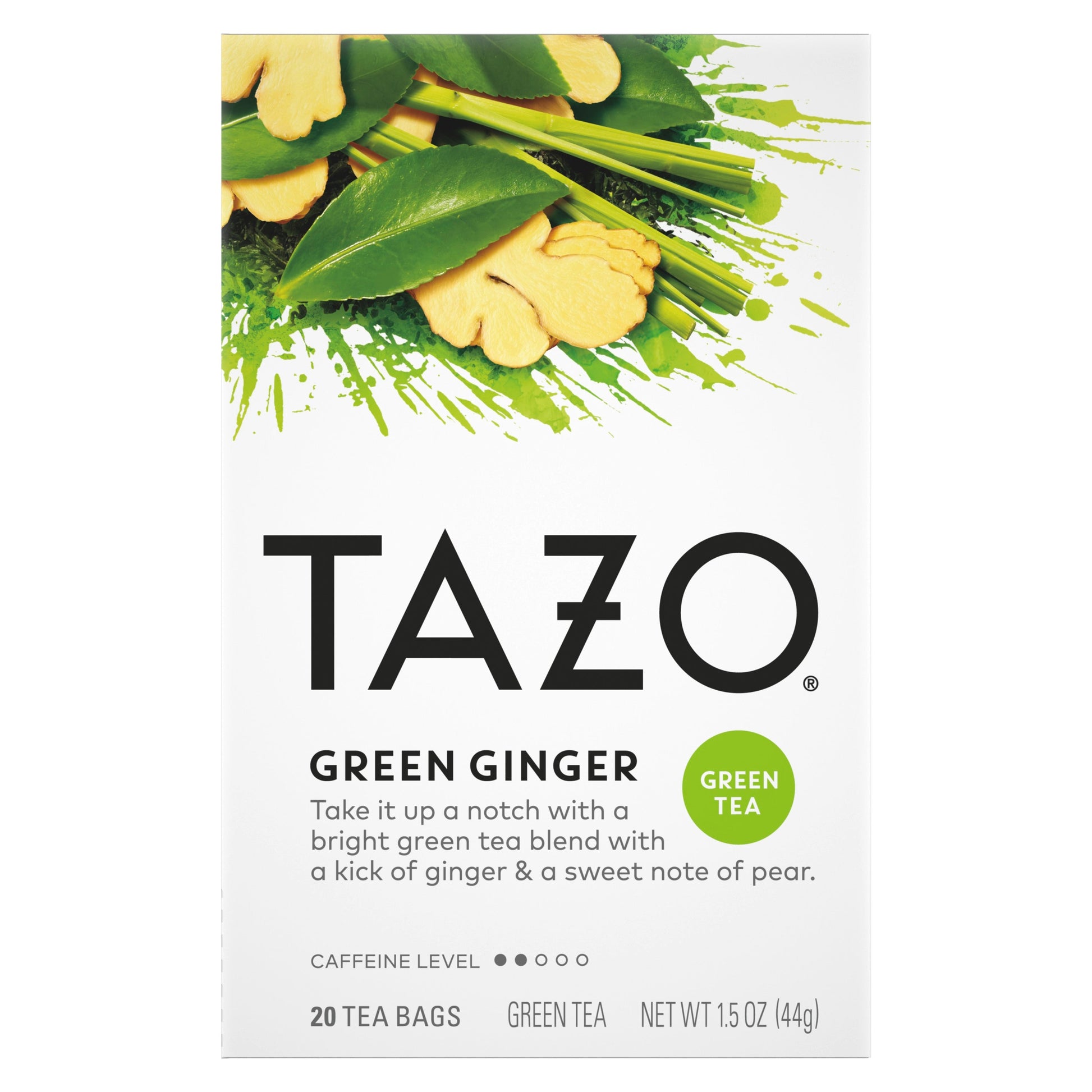 Tazo Tea Green Ginger; 20 Count; 6 Per Case - High Mart Wholesale