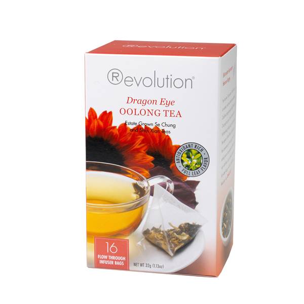 Revolution Tea Dragon Eye Oolong Tea; 16 Count; 6 Per Case - High Mart Wholesale