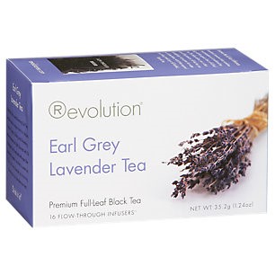 Revolution Tea Earl Grey Lavender Black Tea; 16 Count; 6 Per Case - High Mart Wholesale