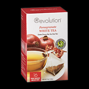 Revolution Tea Pomegranate White Tea; 16 Count; 6 Per Case - High Mart Wholesale