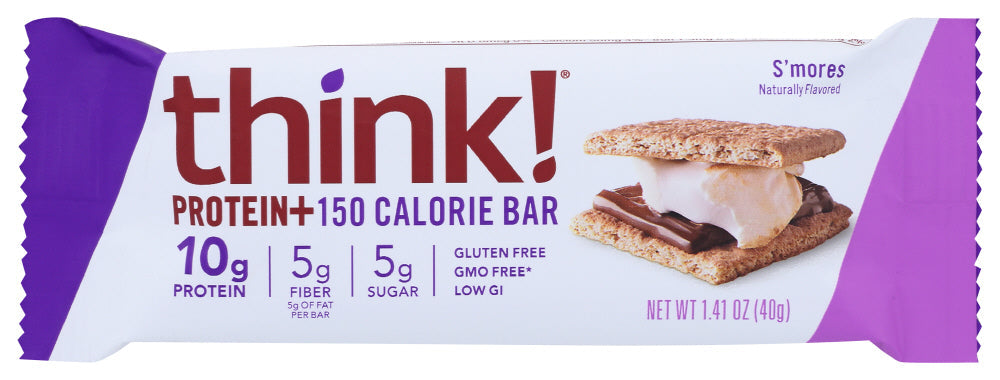 Thinkthin S'more Lean Bar; 1.41 Ounces; 10 Per Box; 12 Per Case - High Mart Wholesale