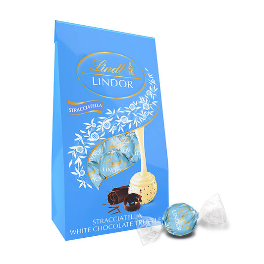 Lindt & Sprungli Lindor Straciatella Bag; 5.1 Ounces; 6 Per Case