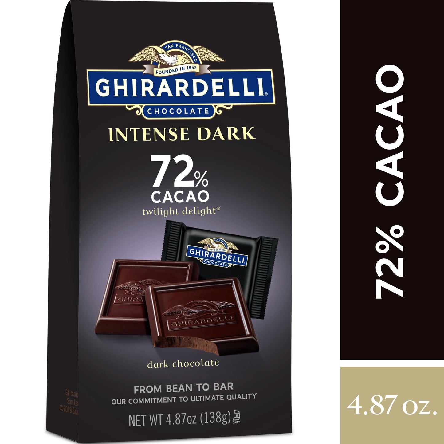 Ghirardelli Everyday Chocolate Display; 45 Count; 1 Per Case - High Mart Wholesale