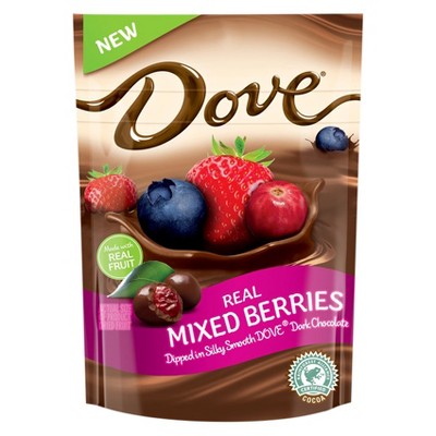 Dove Dark Chocolate Mixed Berry; 6 Ounces; 8 Per Case