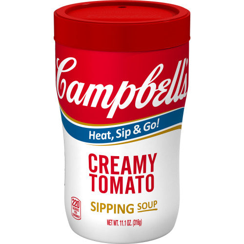 Campbell's On The Go Creamy Tomato Soup; 11.1 Ounces; 8 Per Case - High Mart Wholesale