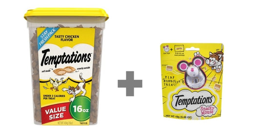 Whiskas Temptations Tasty Chicken Value Pack; 16 Ounces; 4 Per Case