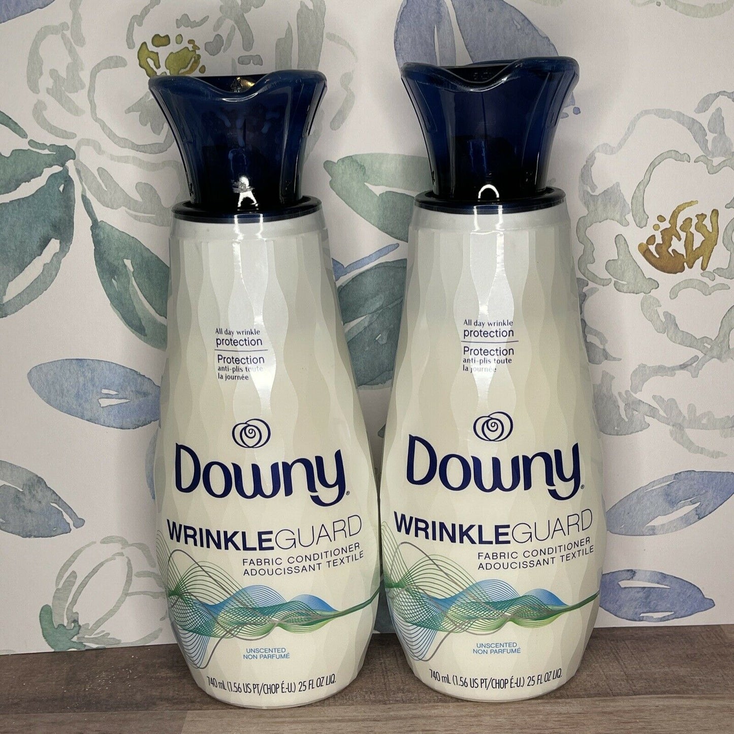 Downy Wrinkle Guard Fabric Softener; 25 Fluid Ounces; 4 Per Case