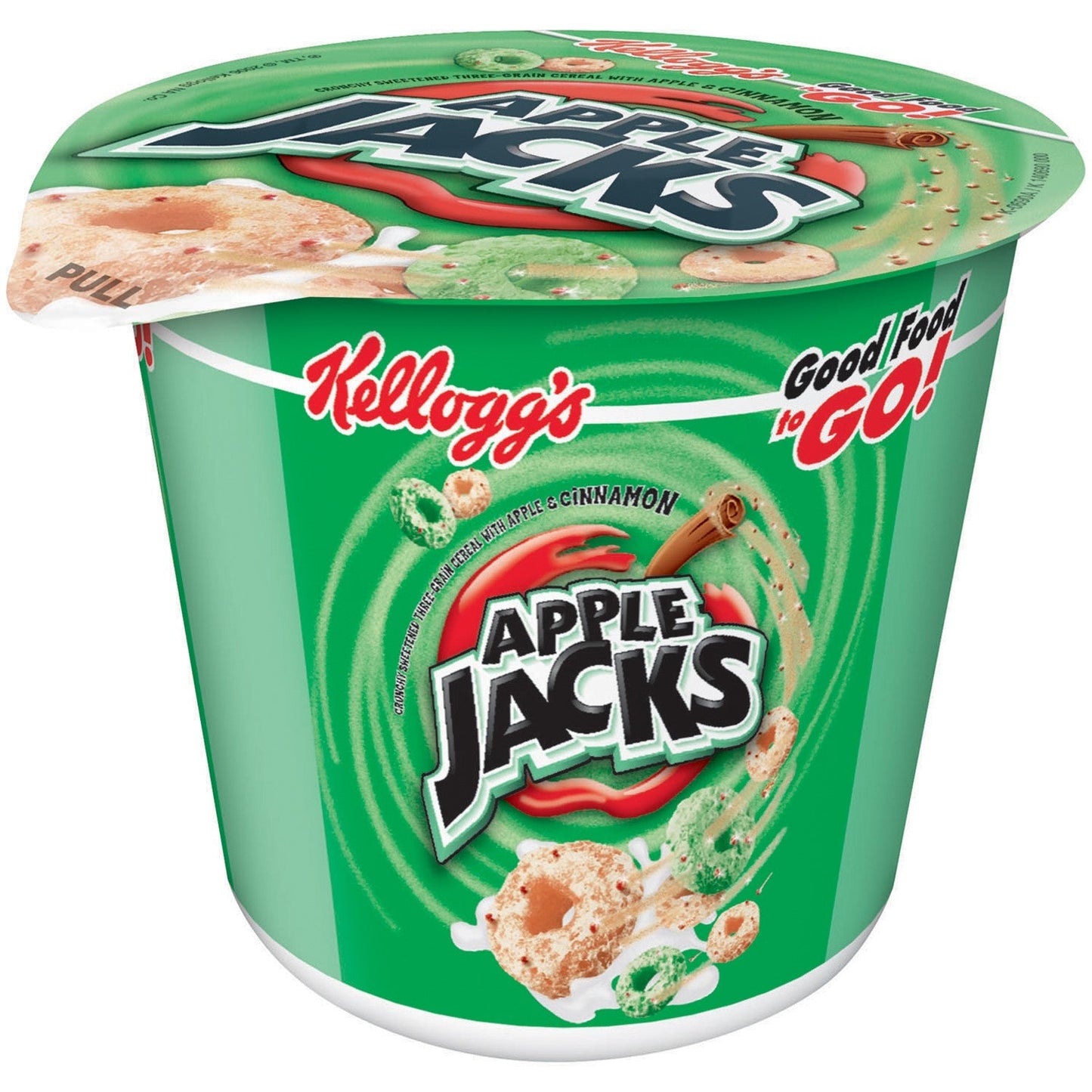 Kellogg Single Serve Apple Jacks Cereal; 1.5 Ounces; 6 Per Box; 10 Per Case