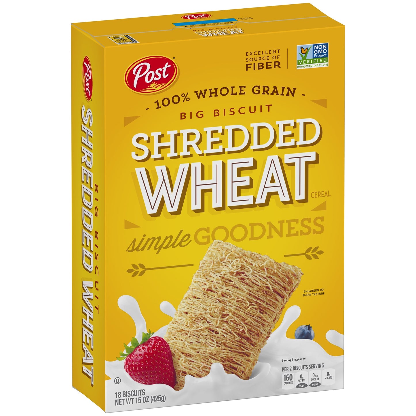 Post Big Biscuit Cereal; 15 Ounce; 12 Per Case