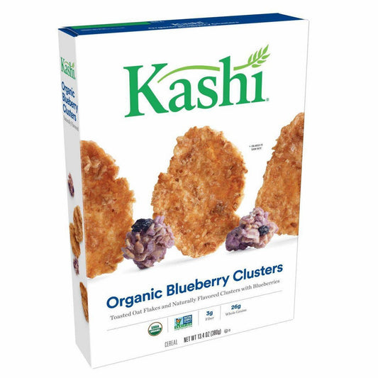 Kashi Organic Blueberry Clusters Cereal; 13.4 Ounces; 10 Per Case