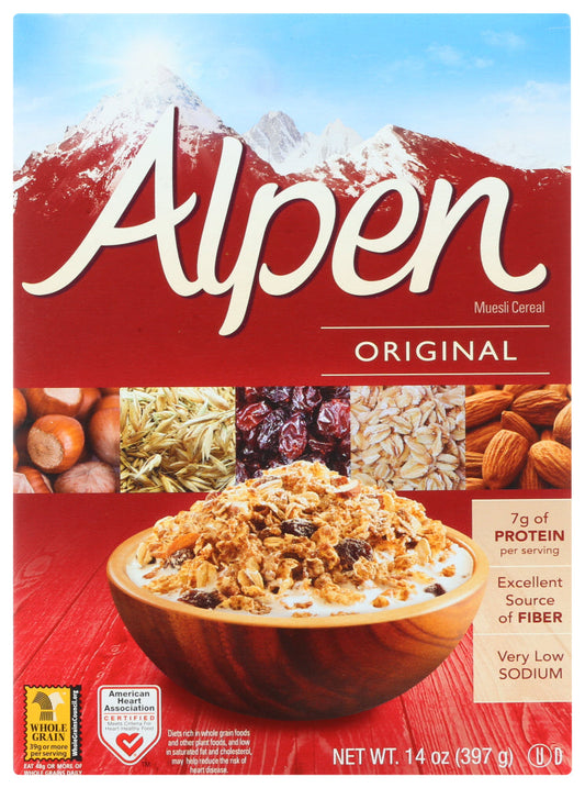 Alpen Original Cereal; 14 Ounces; 12 Per Case - High Mart Wholesale