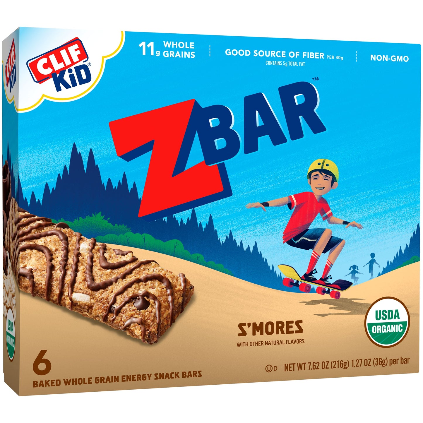 Clif Zbar Smores; 7.62 Ounces; 9 Per Case - High Mart Wholesale
