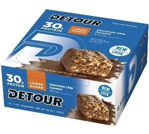 Detour 85 Grams Low Sugar Chocolate Chip Caramel; 1 Each; 12 Per Box; 4 Per Case - High Mart Wholesale