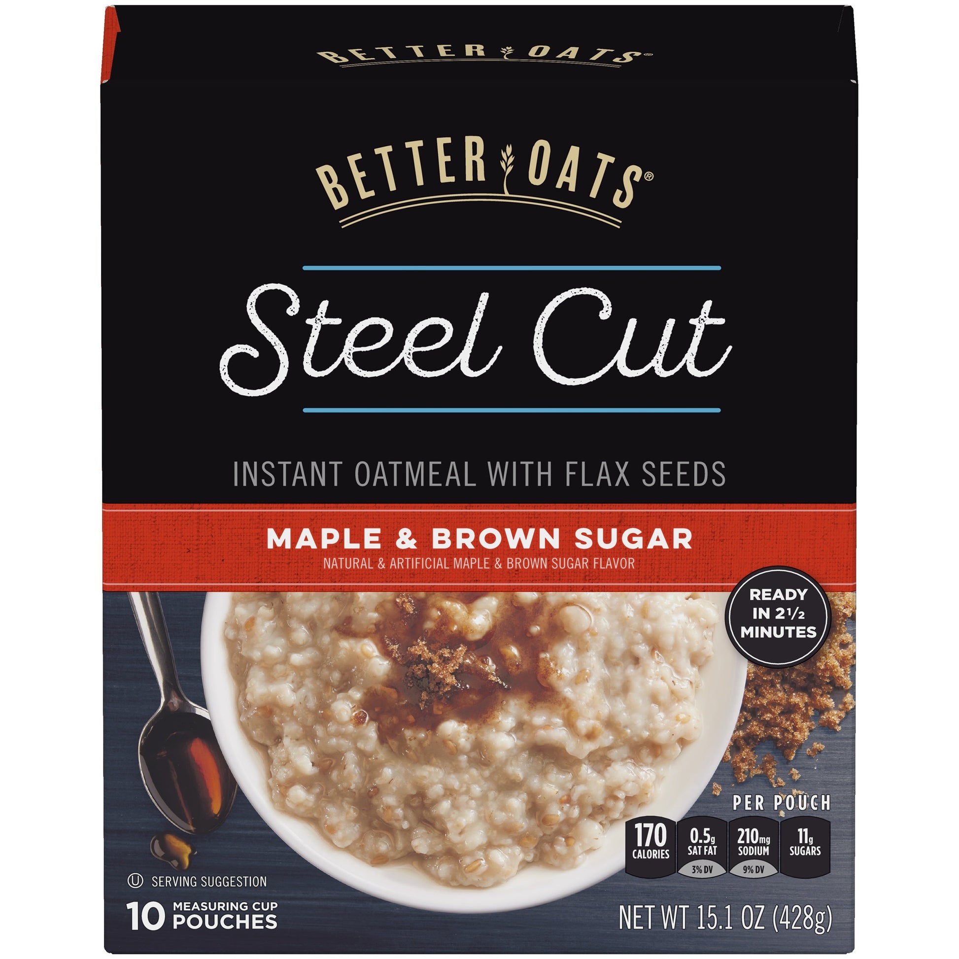 Malt O Meal Oat Revolution Oats Steel Cut Maple & Brown Sugar; 15.1 Ounces; 6 Per Case - High Mart Wholesale