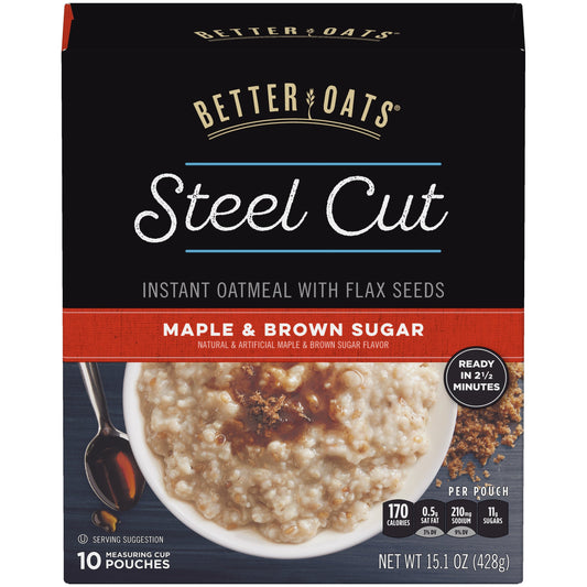 Malt O Meal Oat Revolution Oats Steel Cut Maple & Brown Sugar; 15.1 Ounces; 6 Per Case - High Mart Wholesale