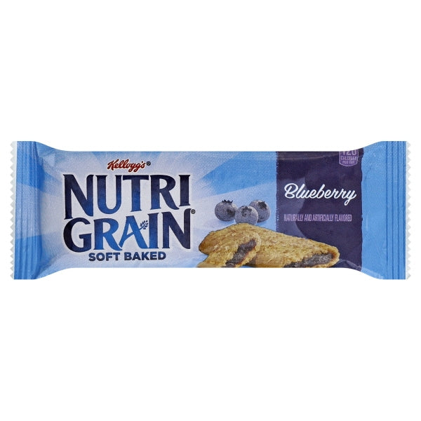 Kellogg's Nutri-Grain Blueberry Cereal Bar; 1.3 Ounces; 16 Per Box; 3 Per Case