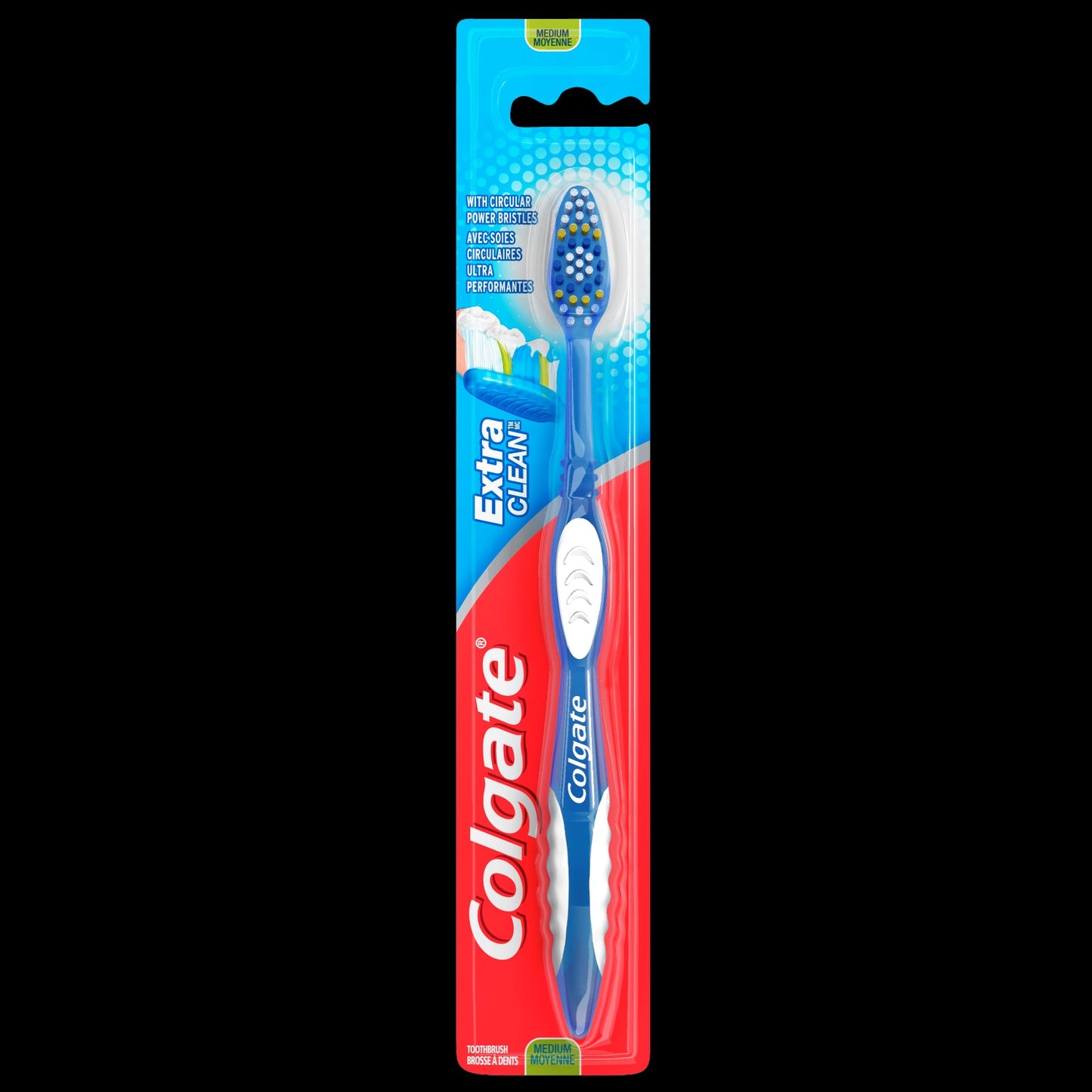 Colgate Adult Full Head Medium Toothbrush; 1 Each; 6 Per Box; 12 Per Case