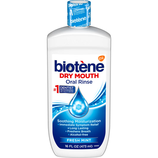 Biotene Dry Mouth Oral Rinse; 16 Ounce; 4 Per Box; 2 Per Case