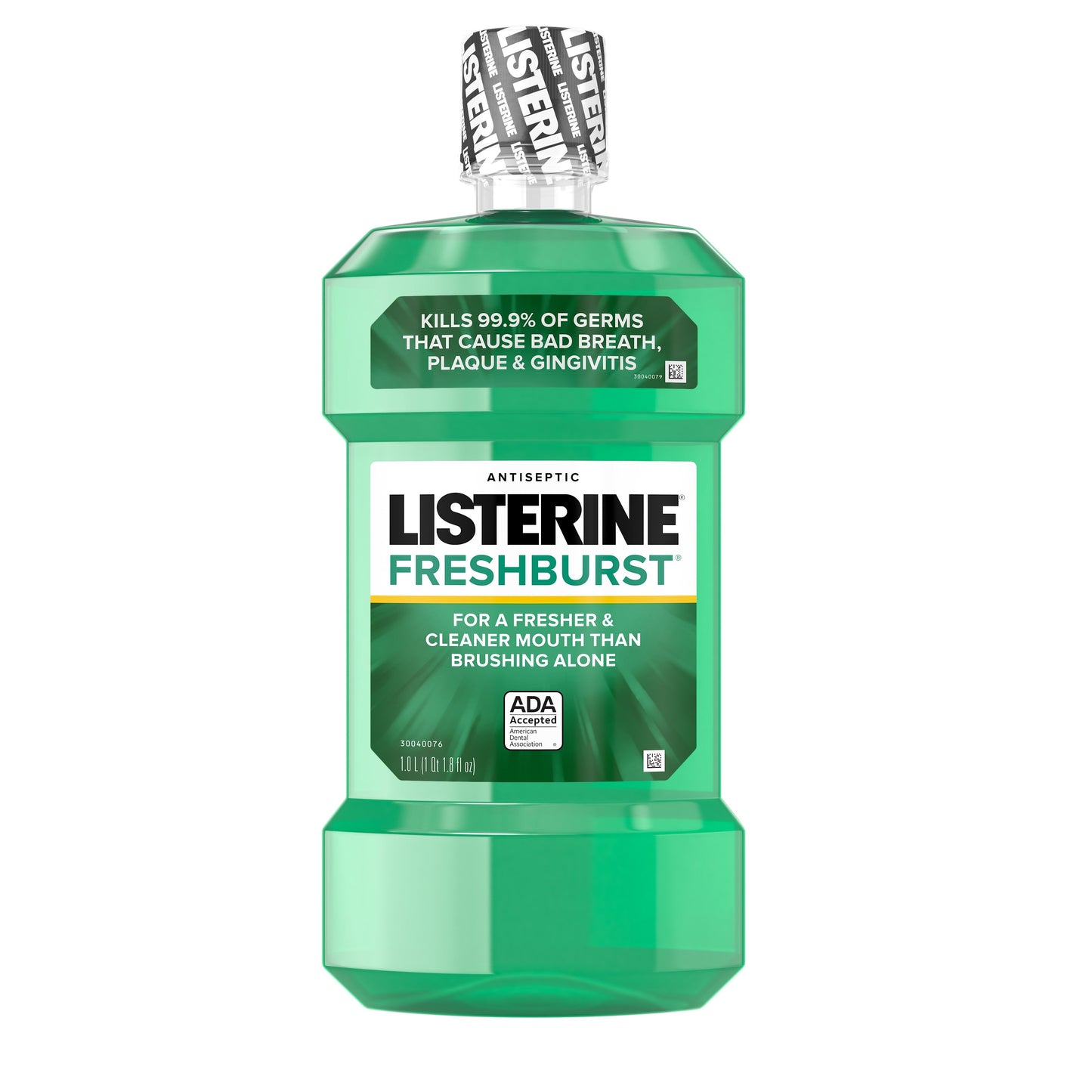 Listerine Antiseptic Freshburst Mouthwash; 1 Liter; 6 Per Case