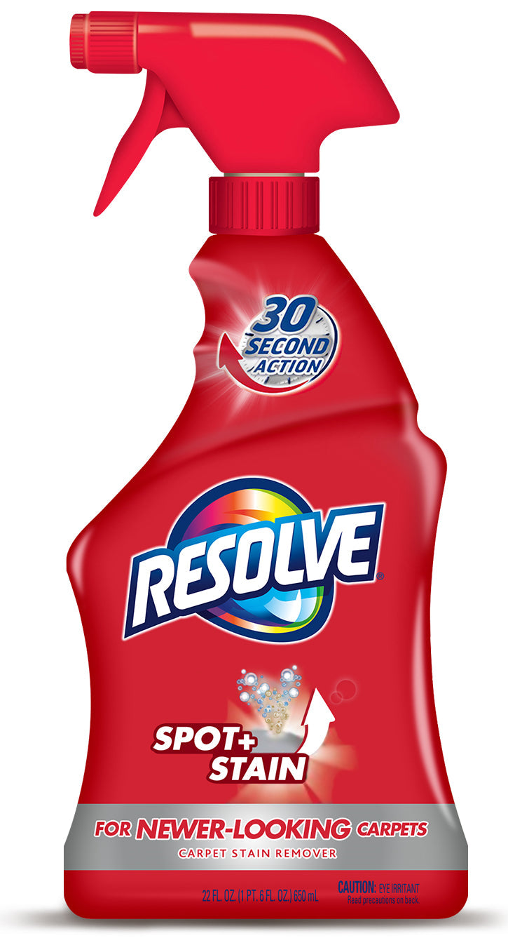 Resolve Cleaner Carpet Triple Action; 22 Fluid Ounces; 12 Per Case