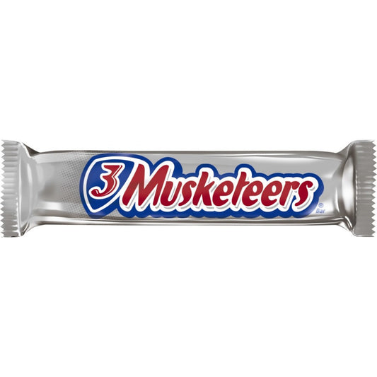 3 Musketeers Chocolate Candy Bar; 1.92 Ounces; 36 Per Box; 10 Per Case