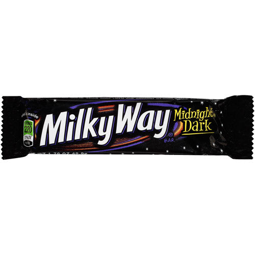 Milky Way Midnight Singles; 1.76 Ounces; 24 Per Box; 12 Per Case
