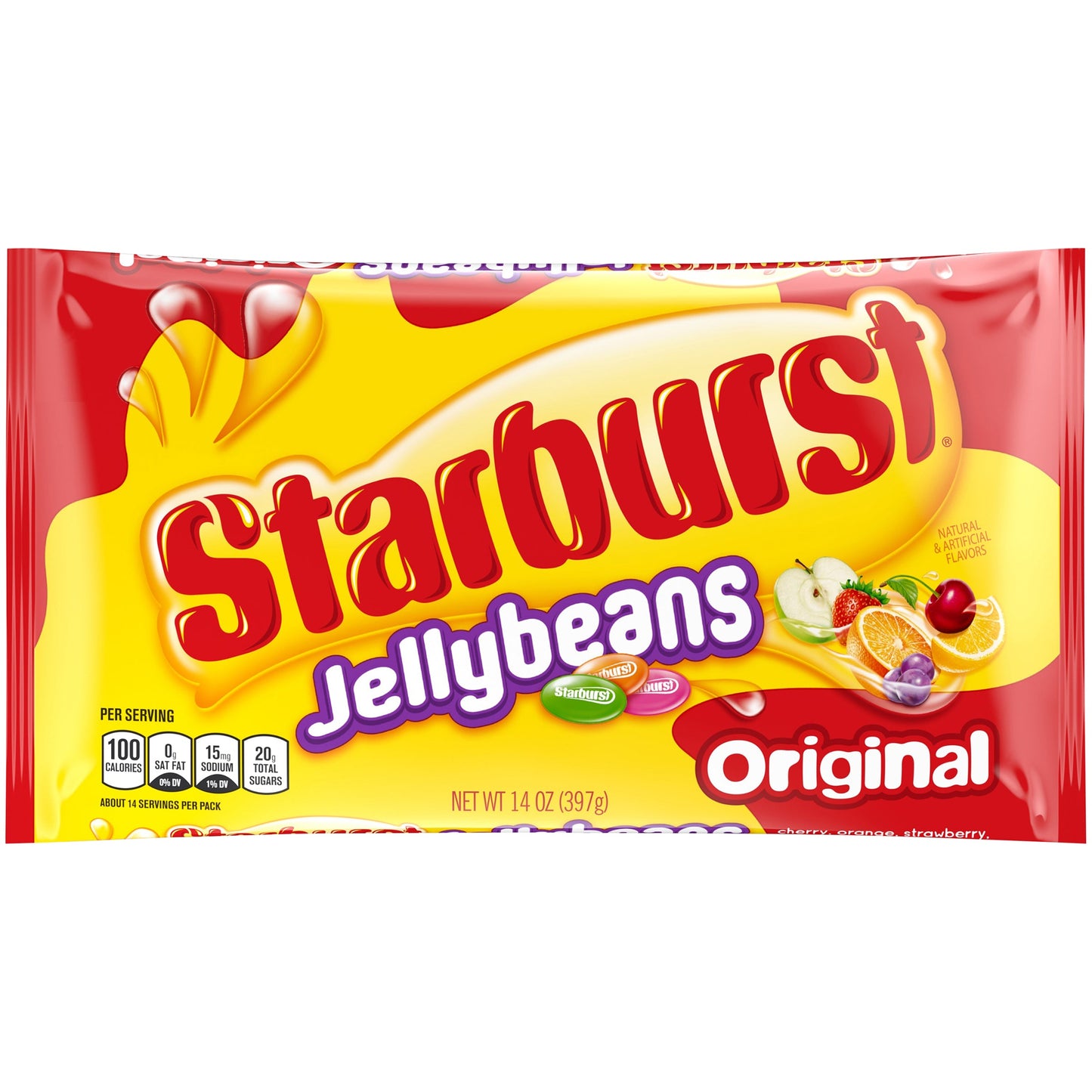 Starburst Original Jelly Bean Bag; 14 Ounces; 12 Per Case