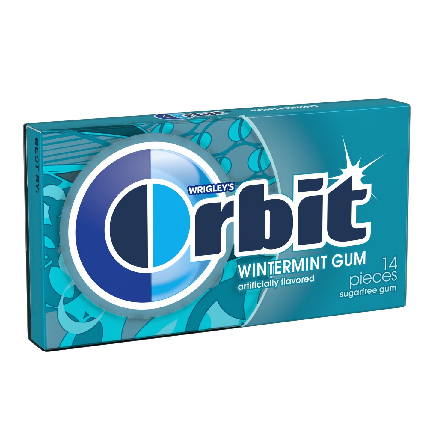 Orbit Winter Mint Gum; 14 Piece; 12 Per Box; 12 Per Case