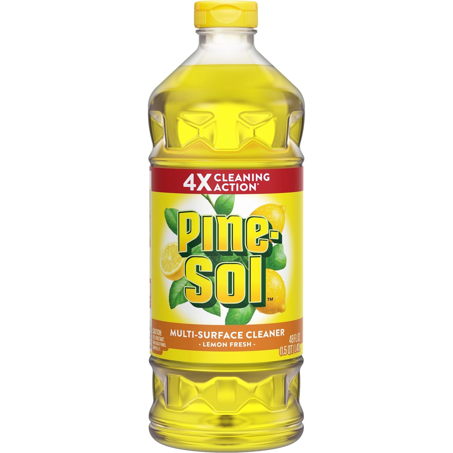 Pine Sol Cleaner Lemon Fresh; 48 Fluid Ounces; 8 Per Case