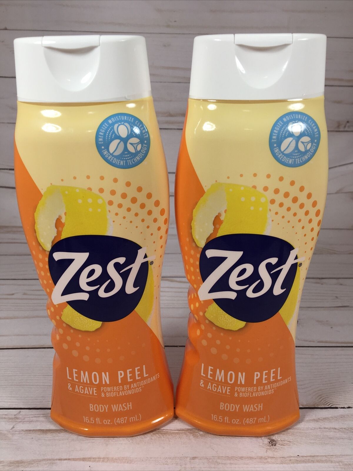 Zest Body Wash Lemon Peel; 16.5 Fluid Ounce; 6 Per Case