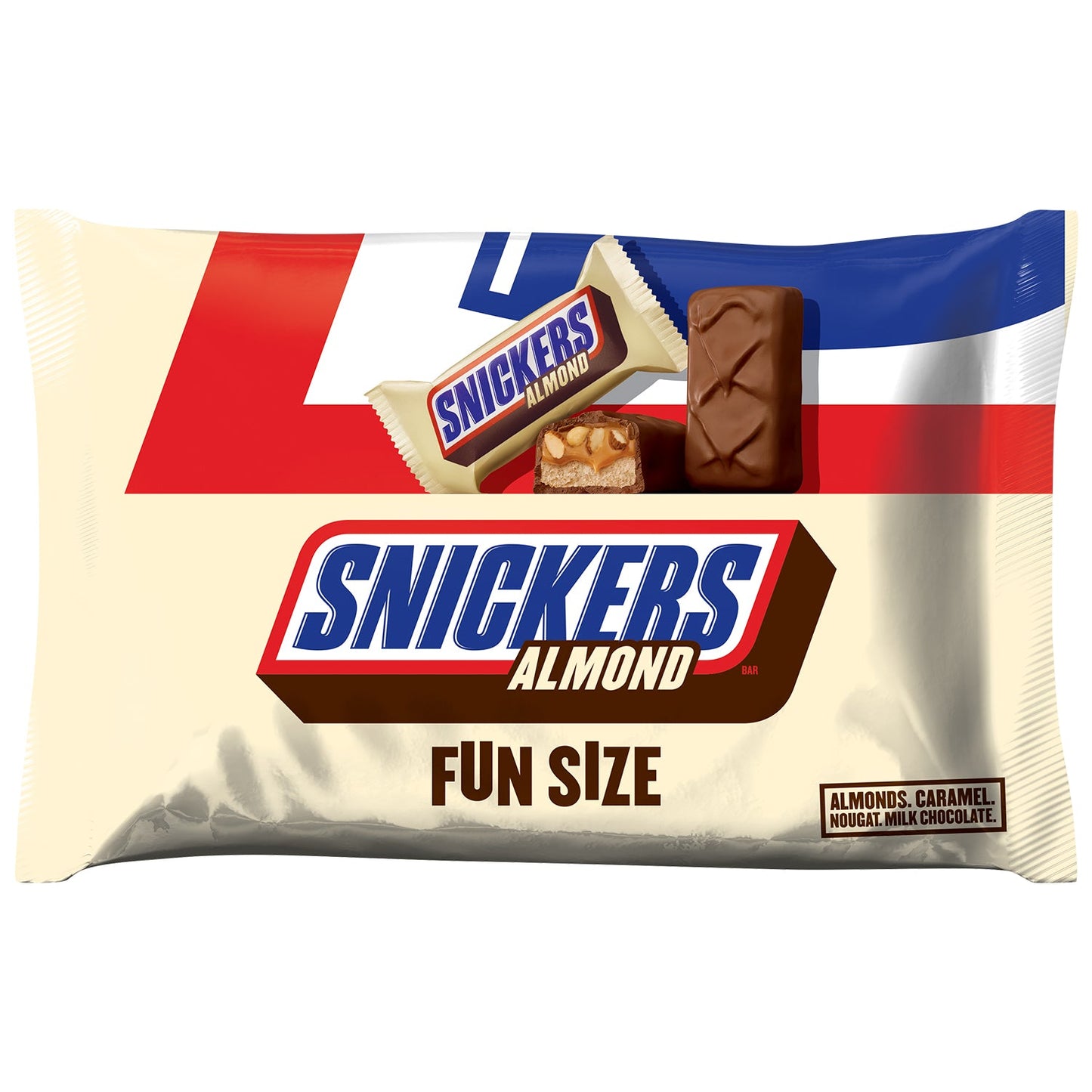 Snickers Candy Almonds Fun Size; 10.23 Ounces; 12 Per Case