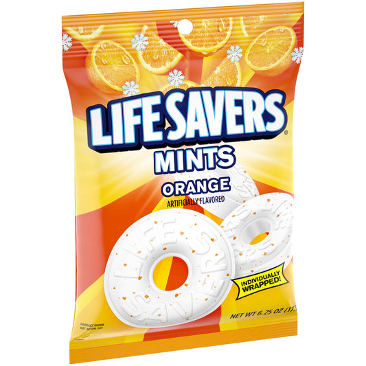 Lifesavers Orange Mint 6.25 Ounce; 6.25 Ounces; 12 Per Case