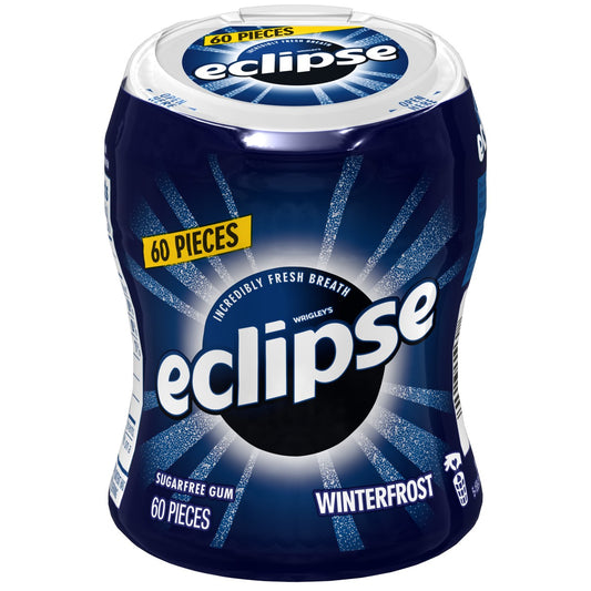 Eclipse Gum Big-E Pack Tray Winterfrost; 60 Piece; 4 Per Box; 4 Per Case