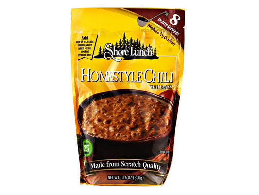 Shore Lunch Homestyle Chili With Beans; 10.6 Ounces; 6 Per Case