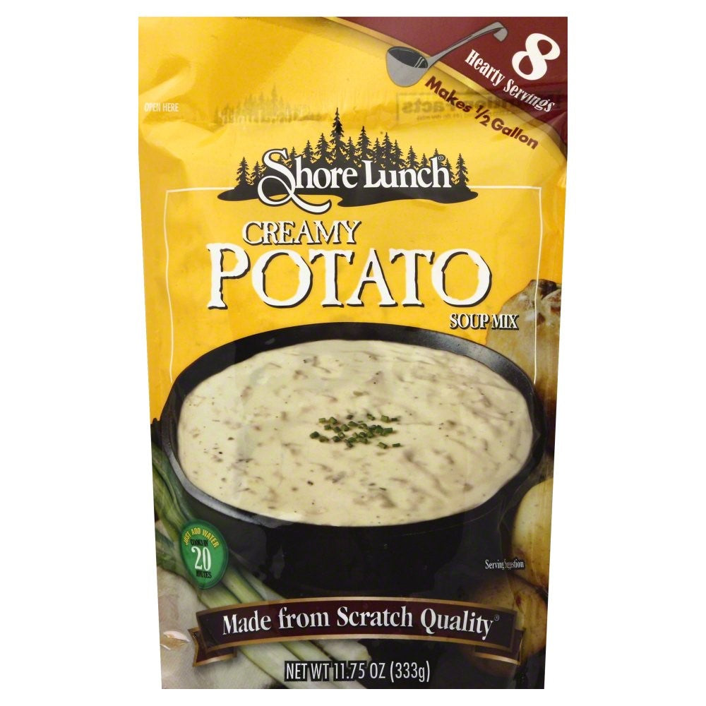 Shore Lunch Creamy Potato Soup; 11.75 Ounces; 6 Per Case