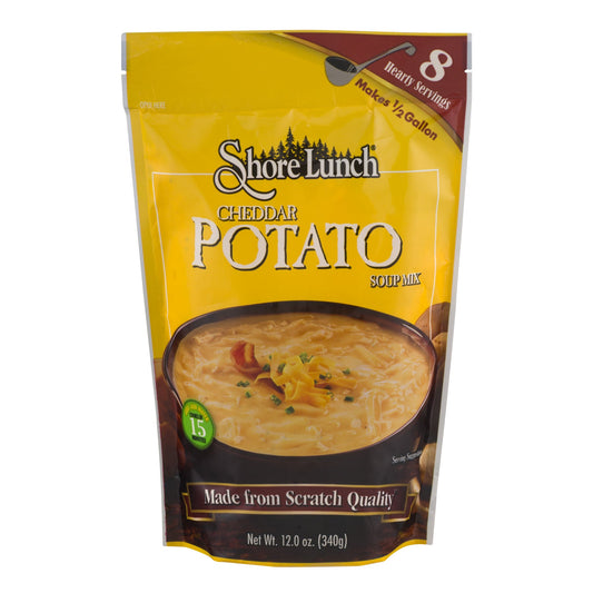 Shore Lunch Cheddar Potato Soup Mix; 12 Ounces; 6 Per Case