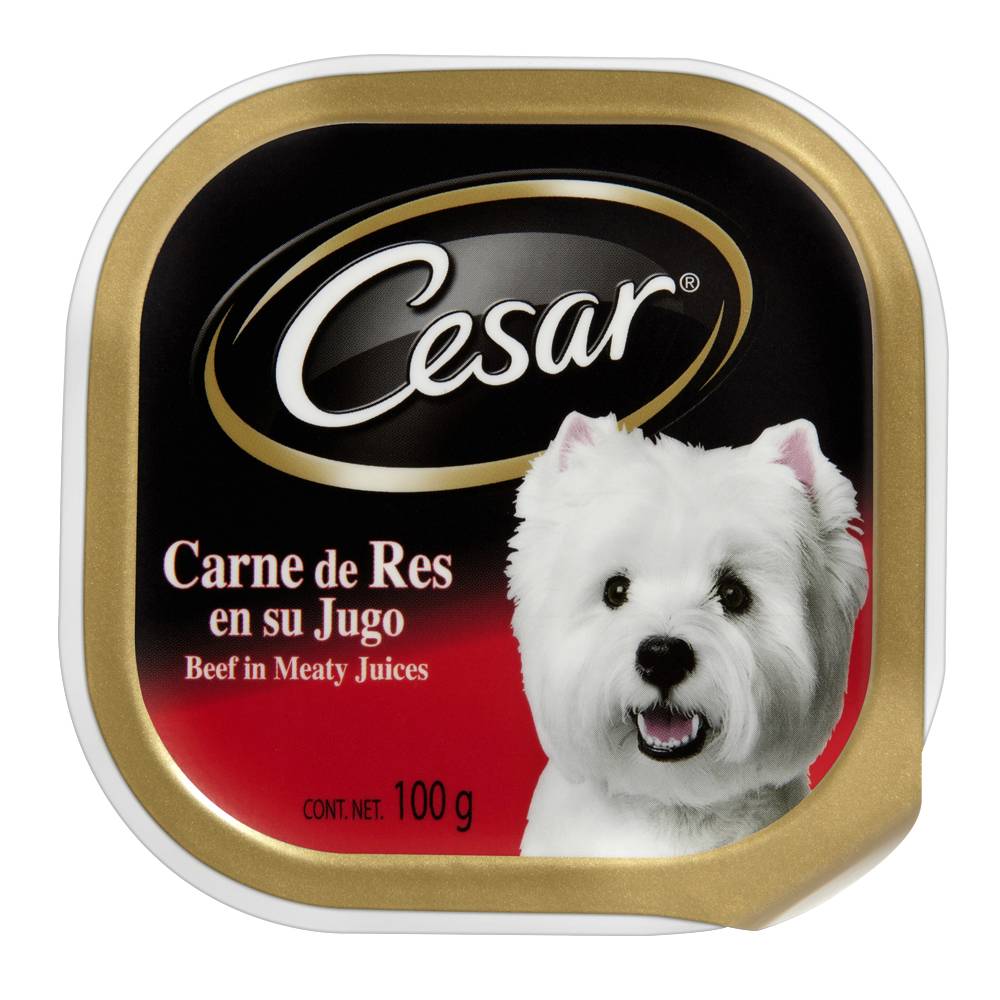 Cesar Canine Cuisine With Beef In Meaty Juices; 3.5 Ounce; 24 Per Case