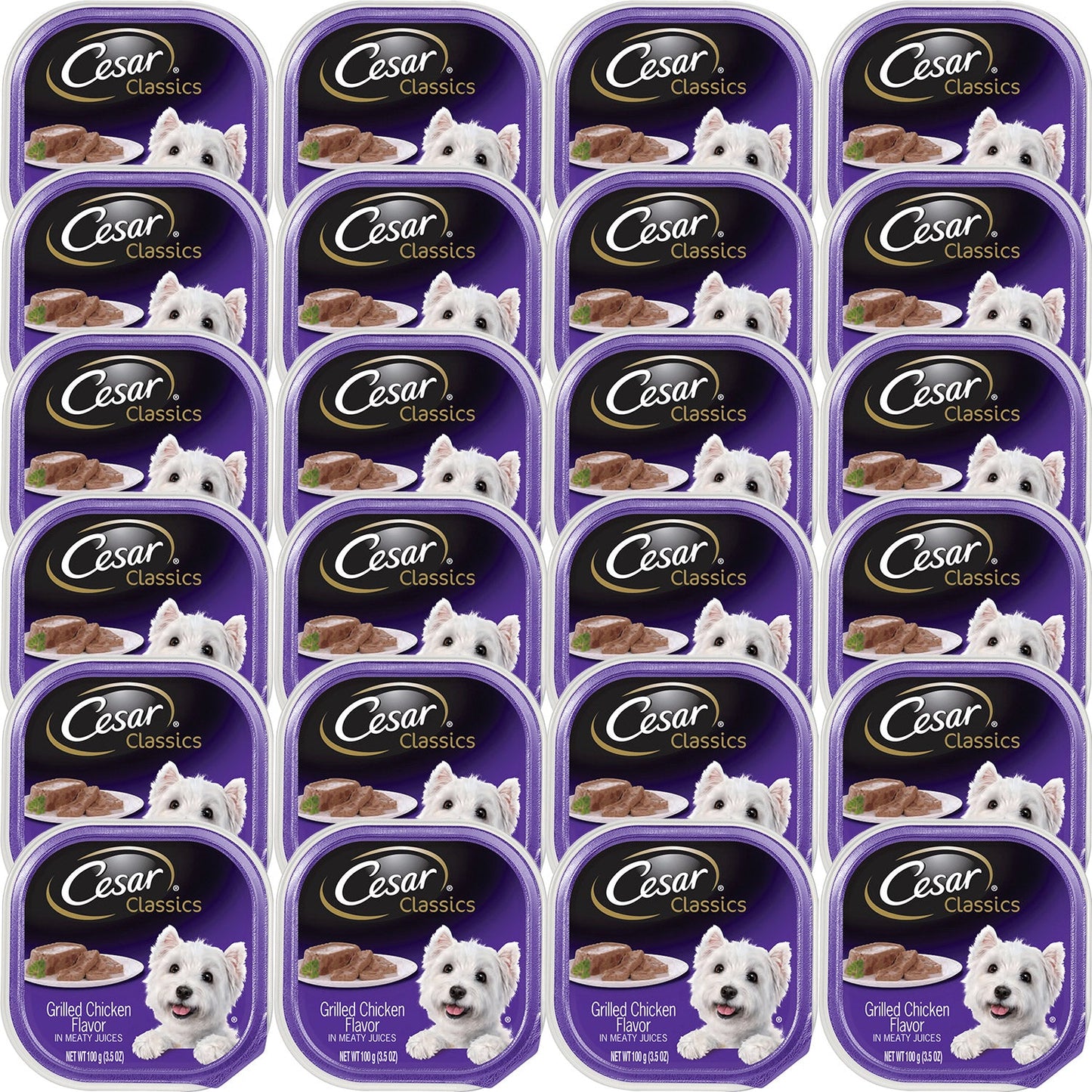 Cesar Variety Pack Dog Food Beef & Poultry; 2.65 Pound; 2 Per Case